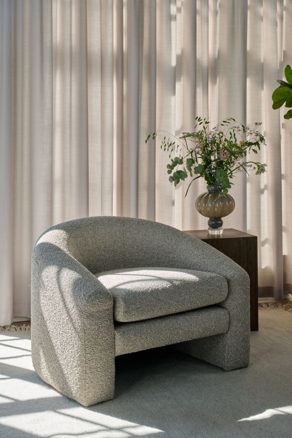 Loungestol taupe - 3