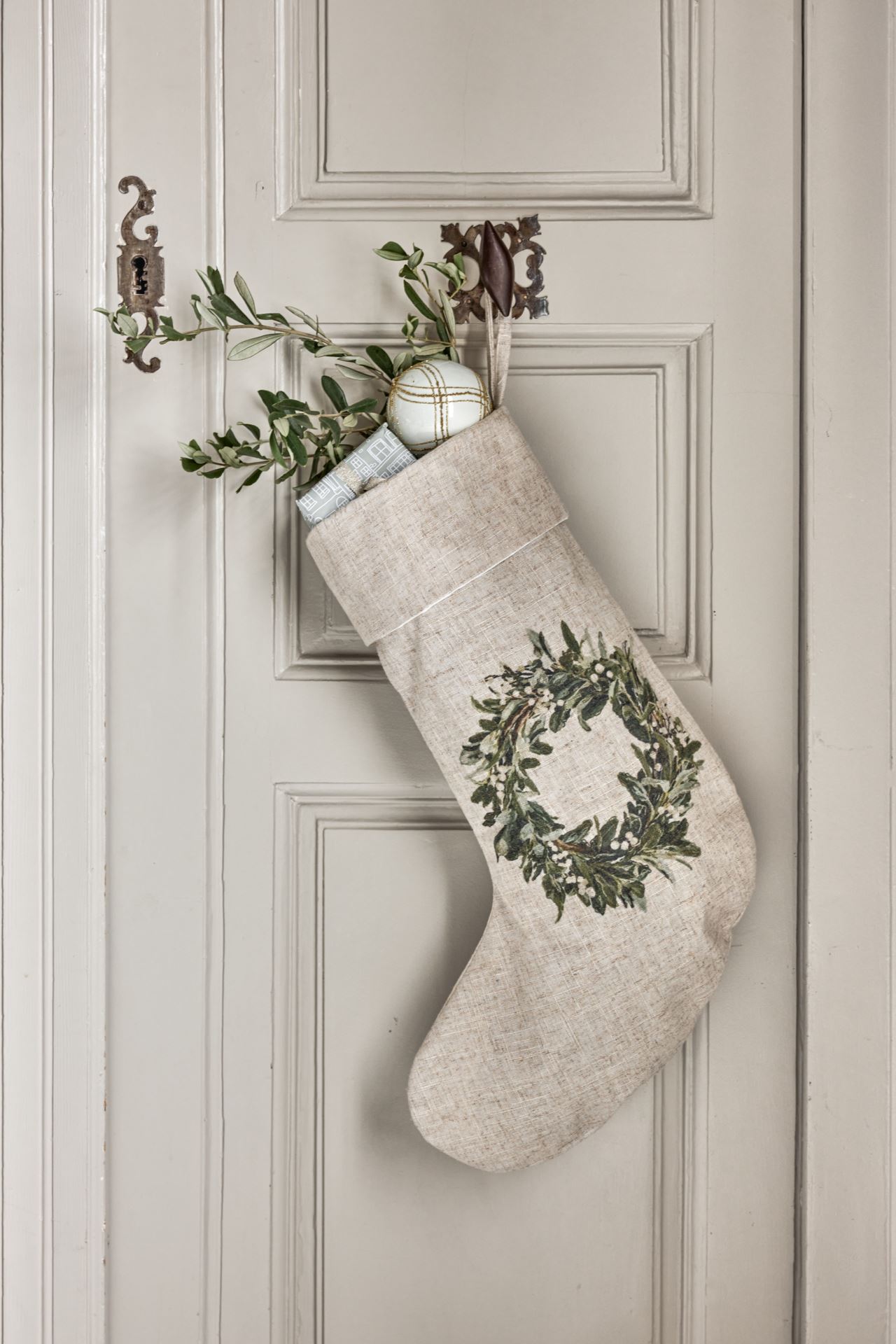 Julestrømpe multi grønn - 35x50 cm multi grønn - 1