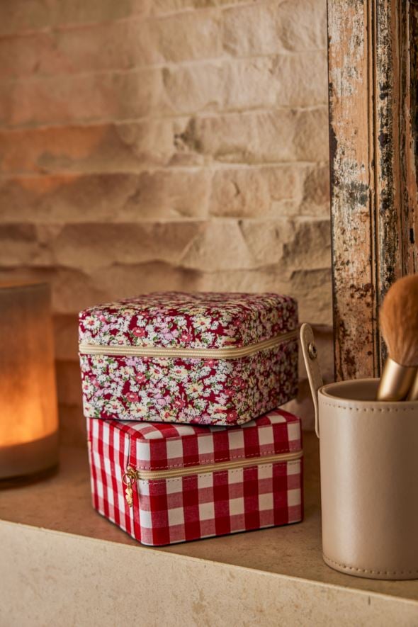 Sminkekost holder beige - 2