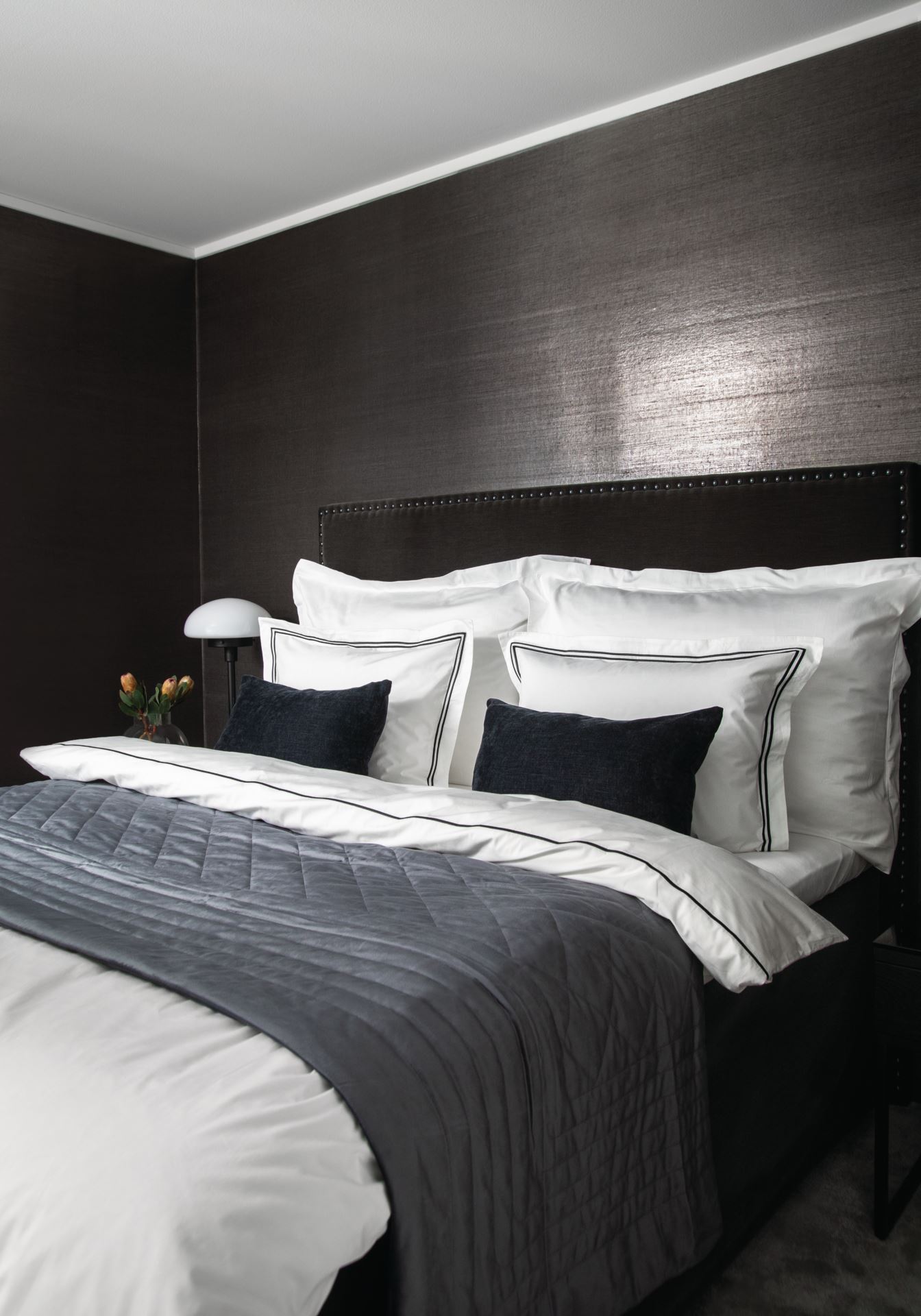 Percale sengesett hvit - 2