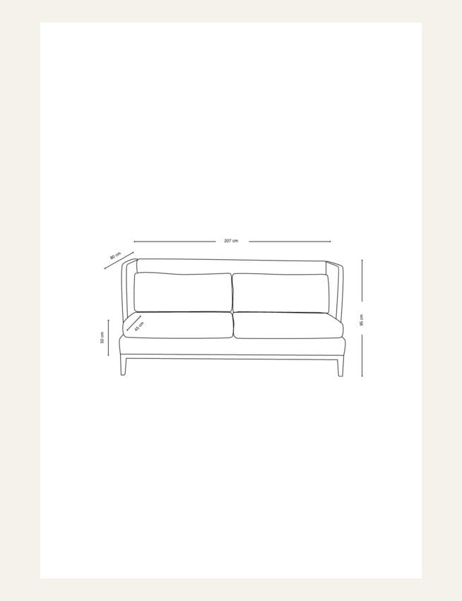 Spisestuesofa beige - 11