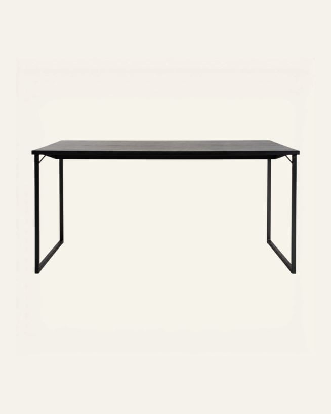 Spisebord svart - 100x200x75 cm svart - 1