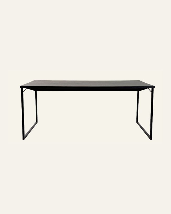 Spisebord svart - 100x200x75 cm svart - 1