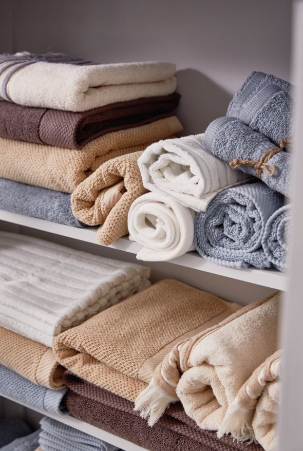 Håndkle lys blå - 4