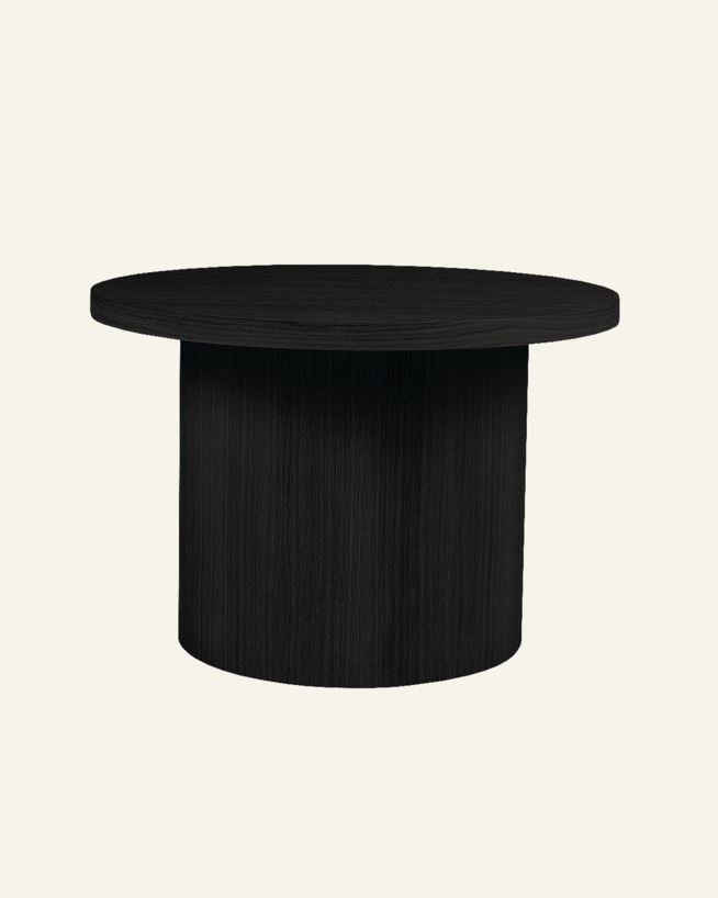 Sofabord svart - 60x60x41 cm ø60 svart - 1