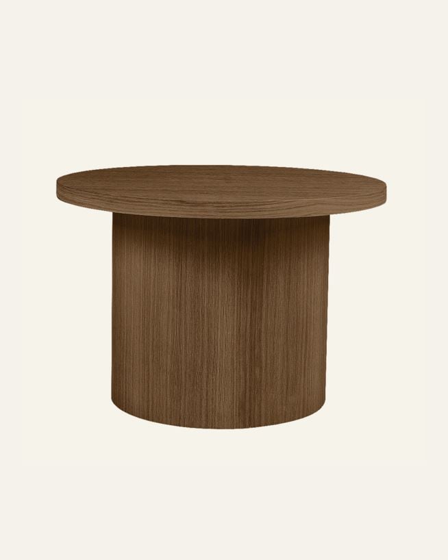 Sofabord brun - 60x60x41 cm ø60 brun - 1