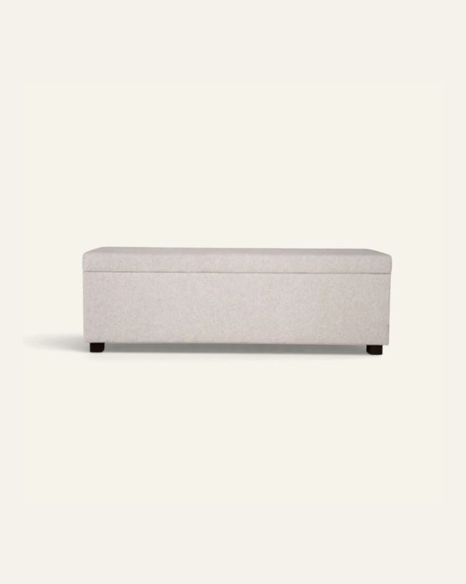 Sengebenk natur - 145x46x47 cm natur - 1