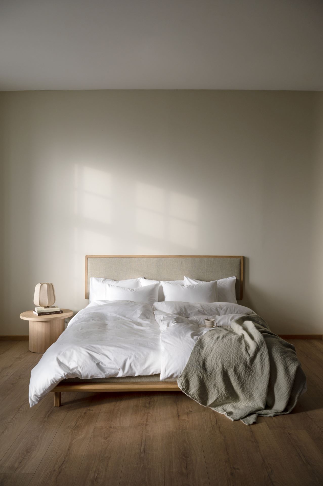 Seng naturoljet eik beige - 5