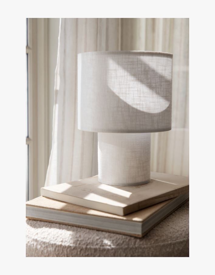 Bordlampe hvit - 23x23x31 cm hvit - 1