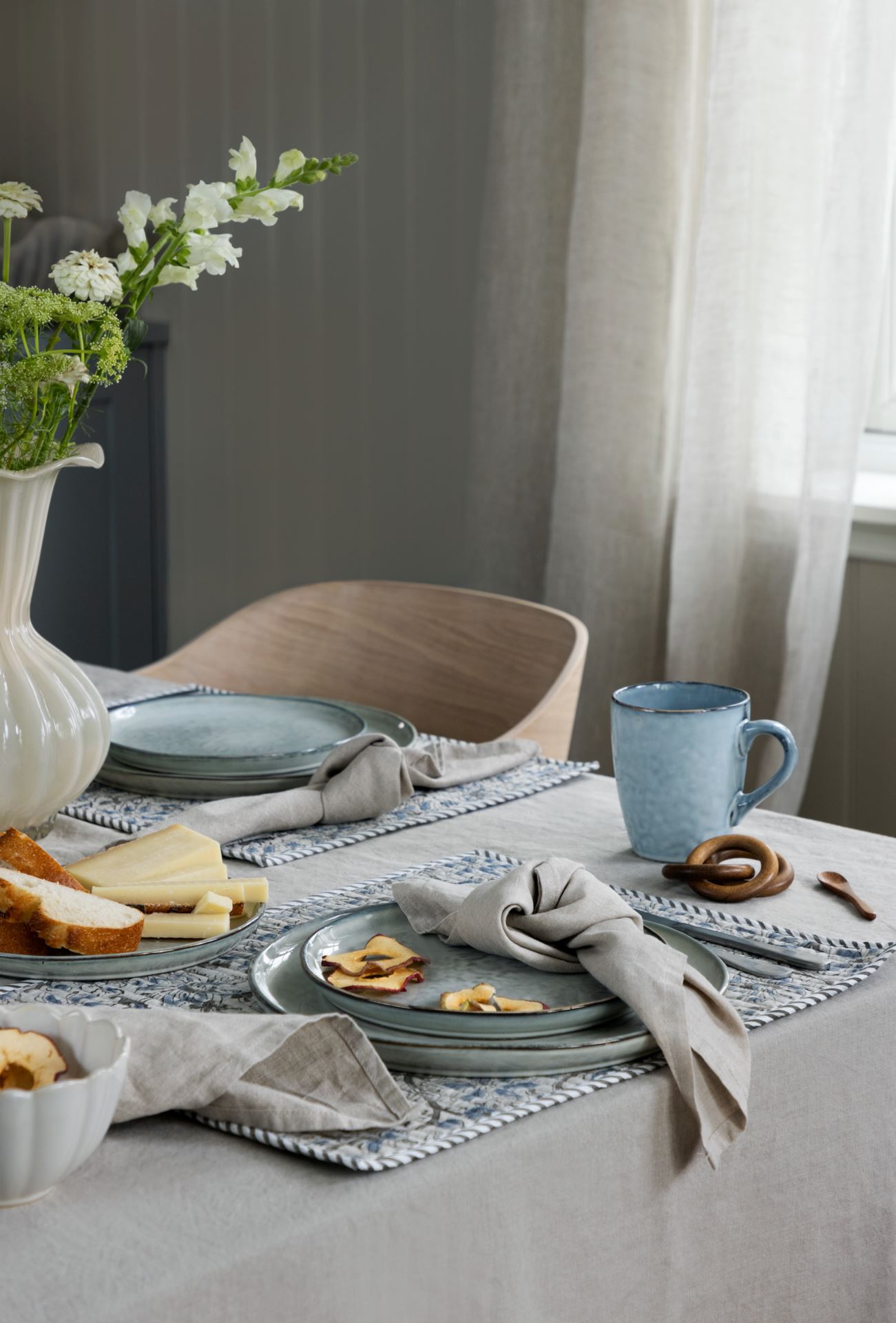 Frokosttallerken blå - 3
