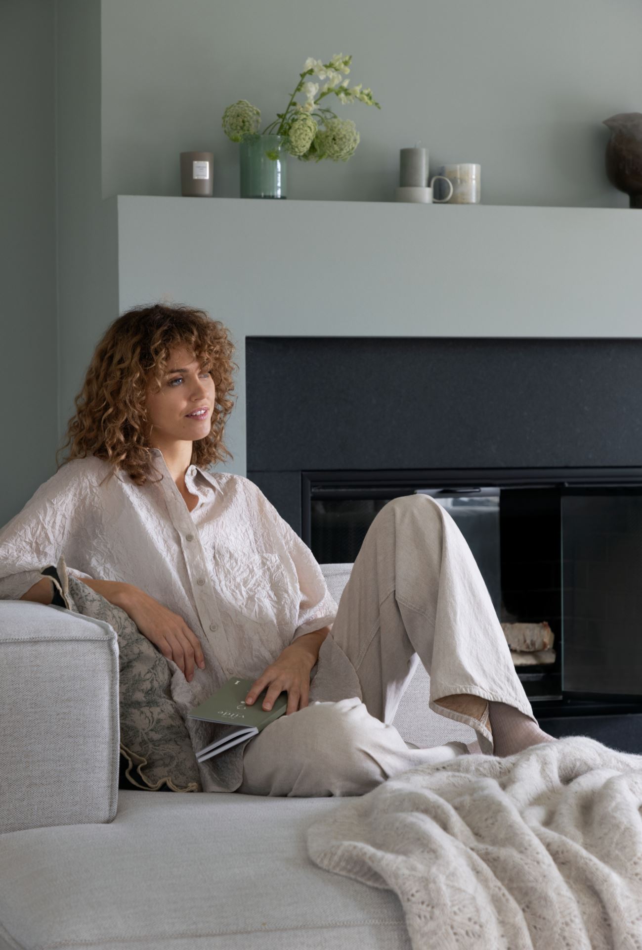 Modulsofa sjeselong venstre natur - 6