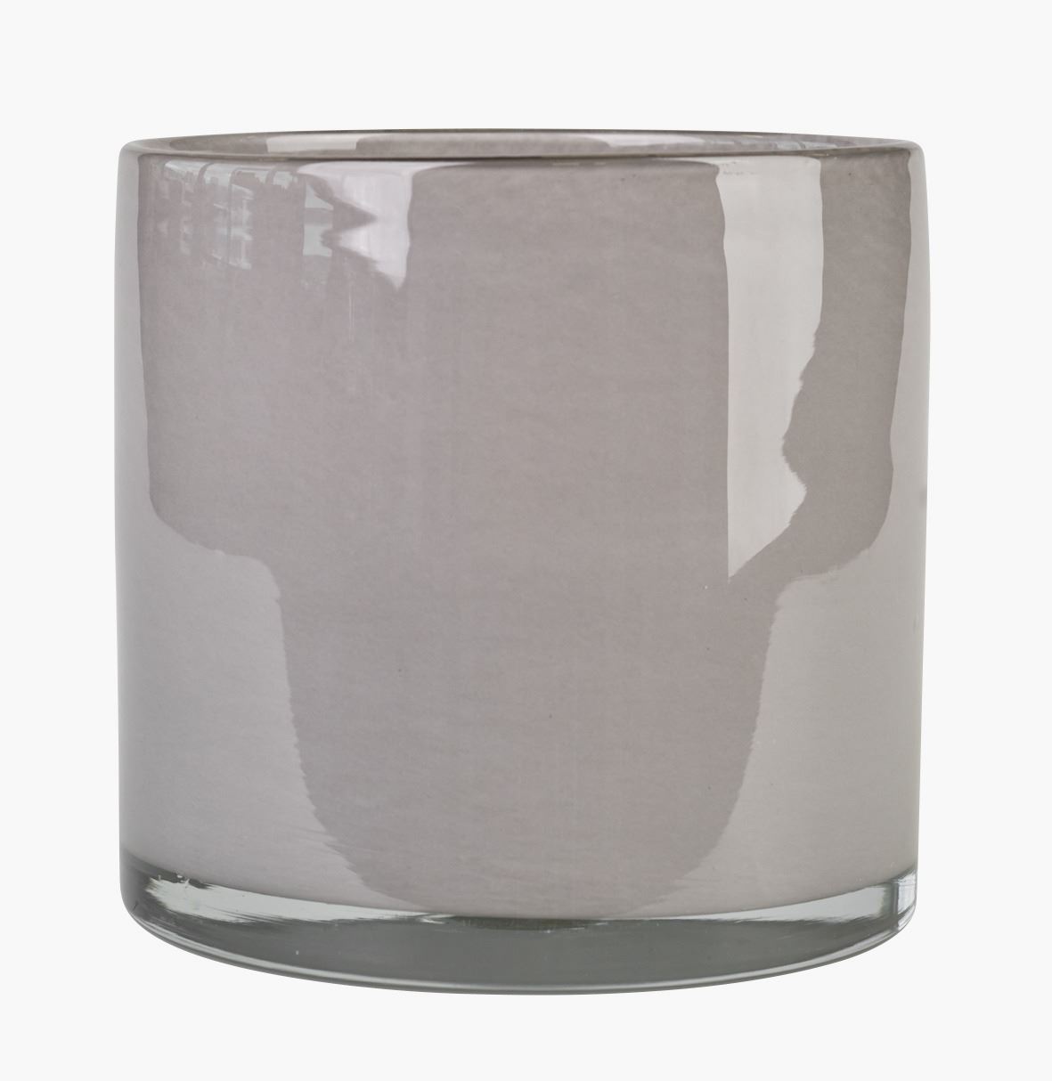 Lykt mellom grå - 18x18x18 cm mellom grå - 1