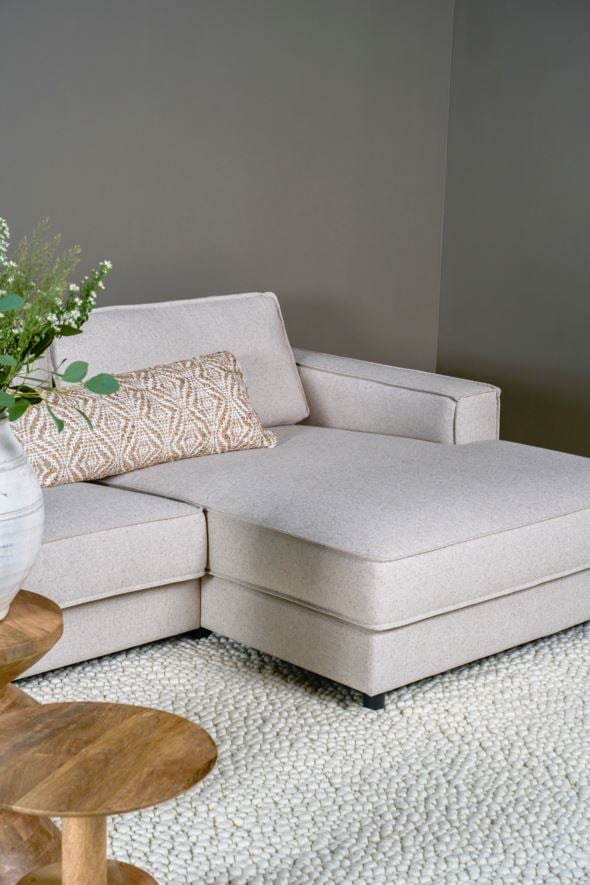 Sofa sjeselong høyre natur - 7