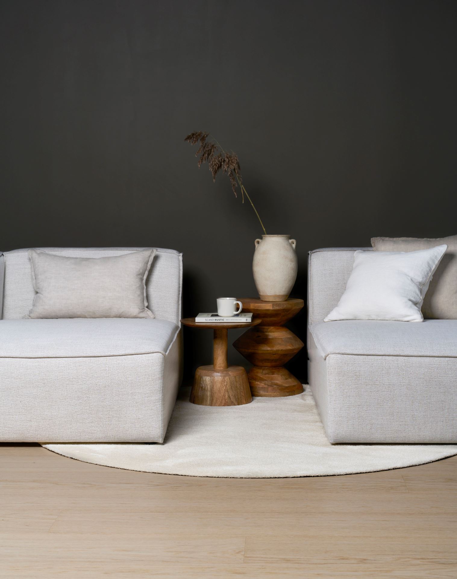 Modulsofa sjeselong venstre natur - 4