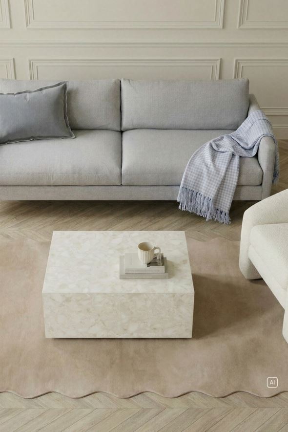 3 seter sofa lys grå - 5