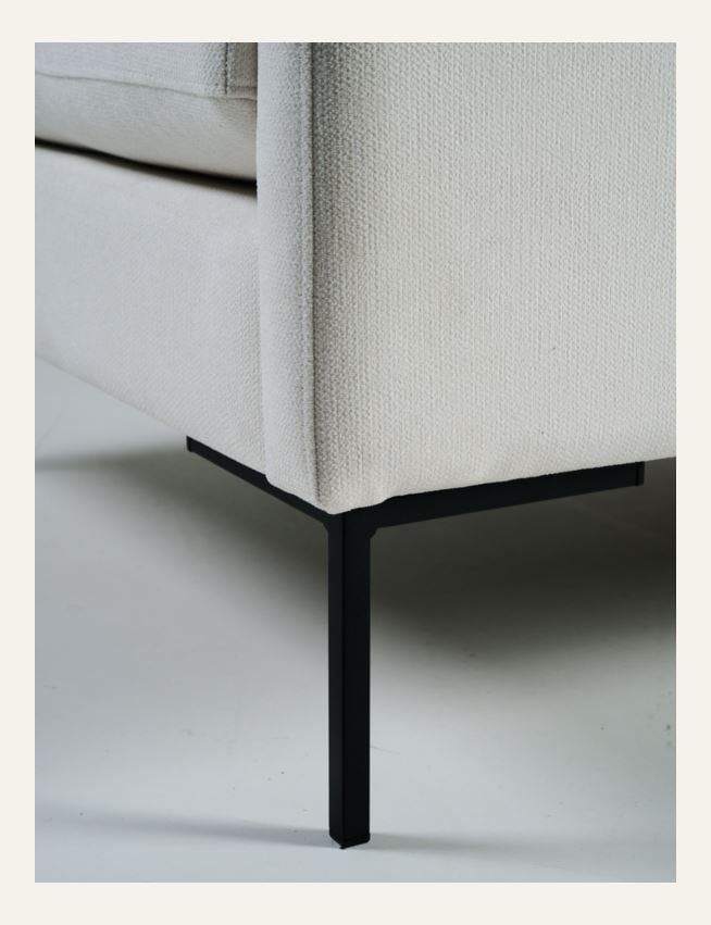 3 seter sofa hvit - 5