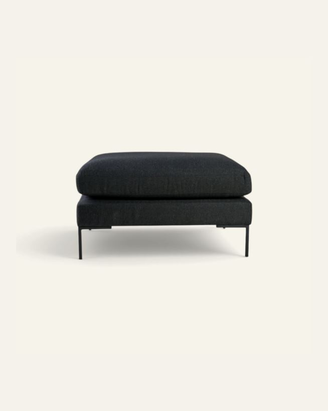 Puff svart - 90x90x50 cm svart - 1