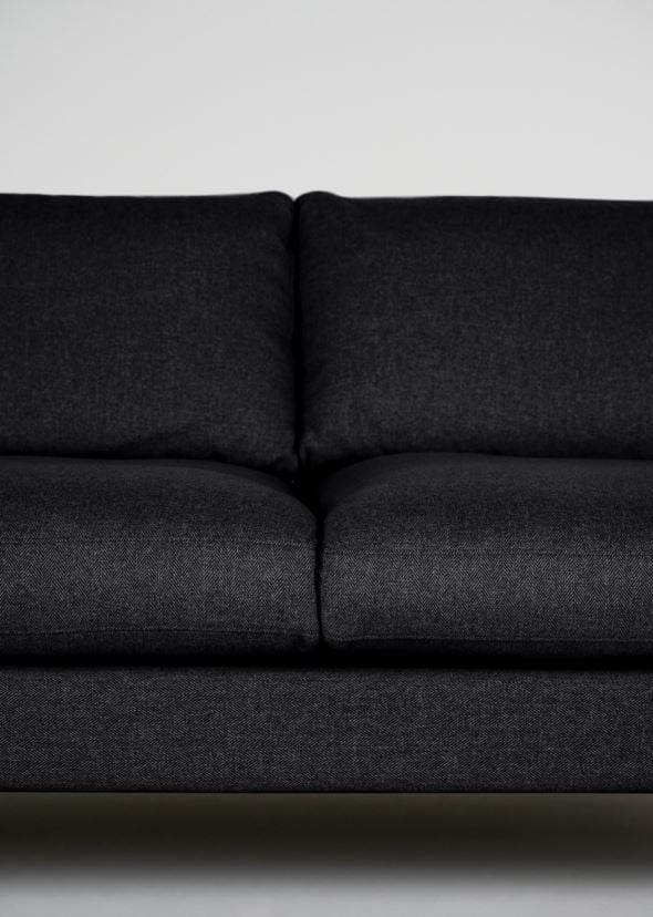 3 seter sofa svart - 4