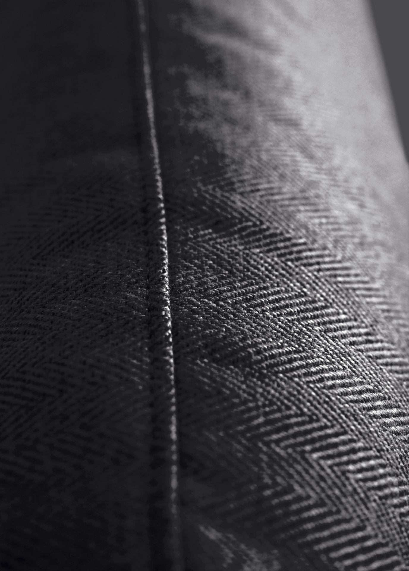 3 seter sofa svart - 5