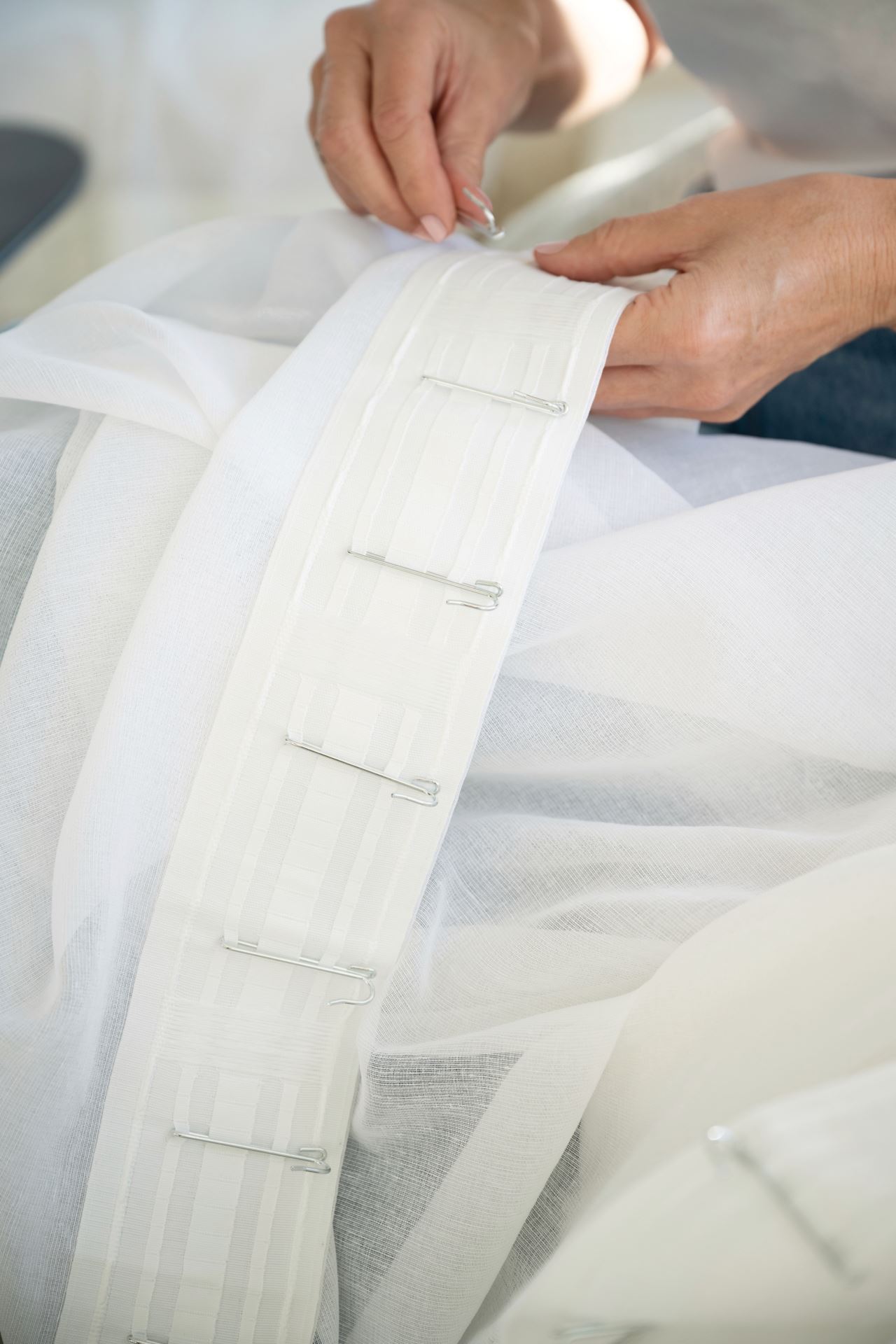 Fingerkroker høy stål - 12