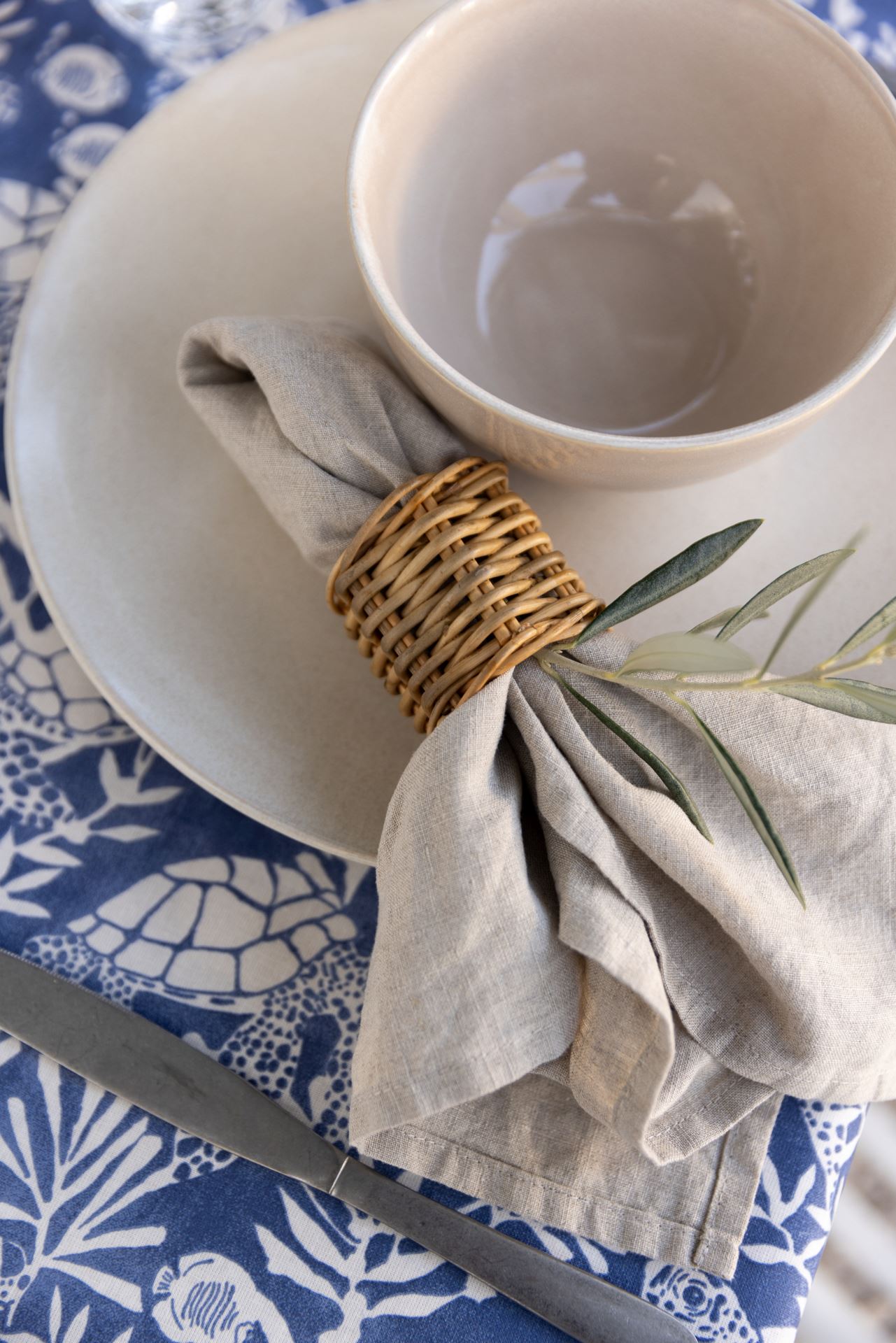 Middagstallerken lys beige - 3