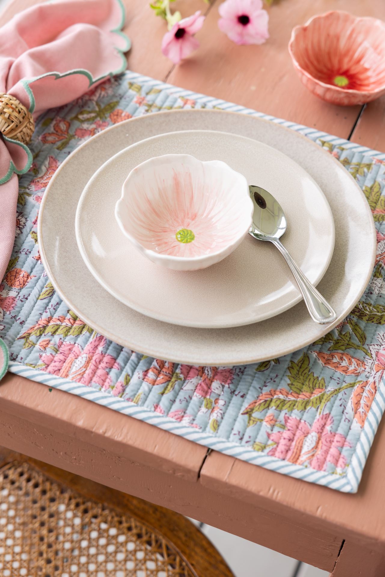 Frokosttallerken lys beige - 2