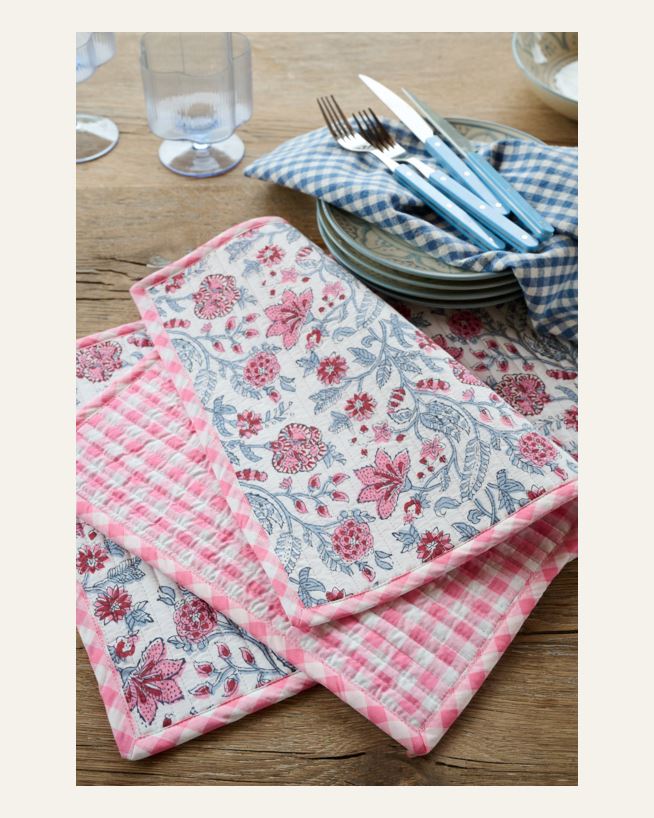 Brikke rosa - 33x45 cm rosa - 1