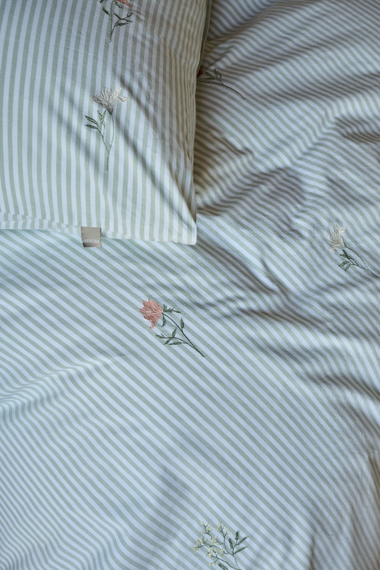 Sengesett lindegrønn - 4