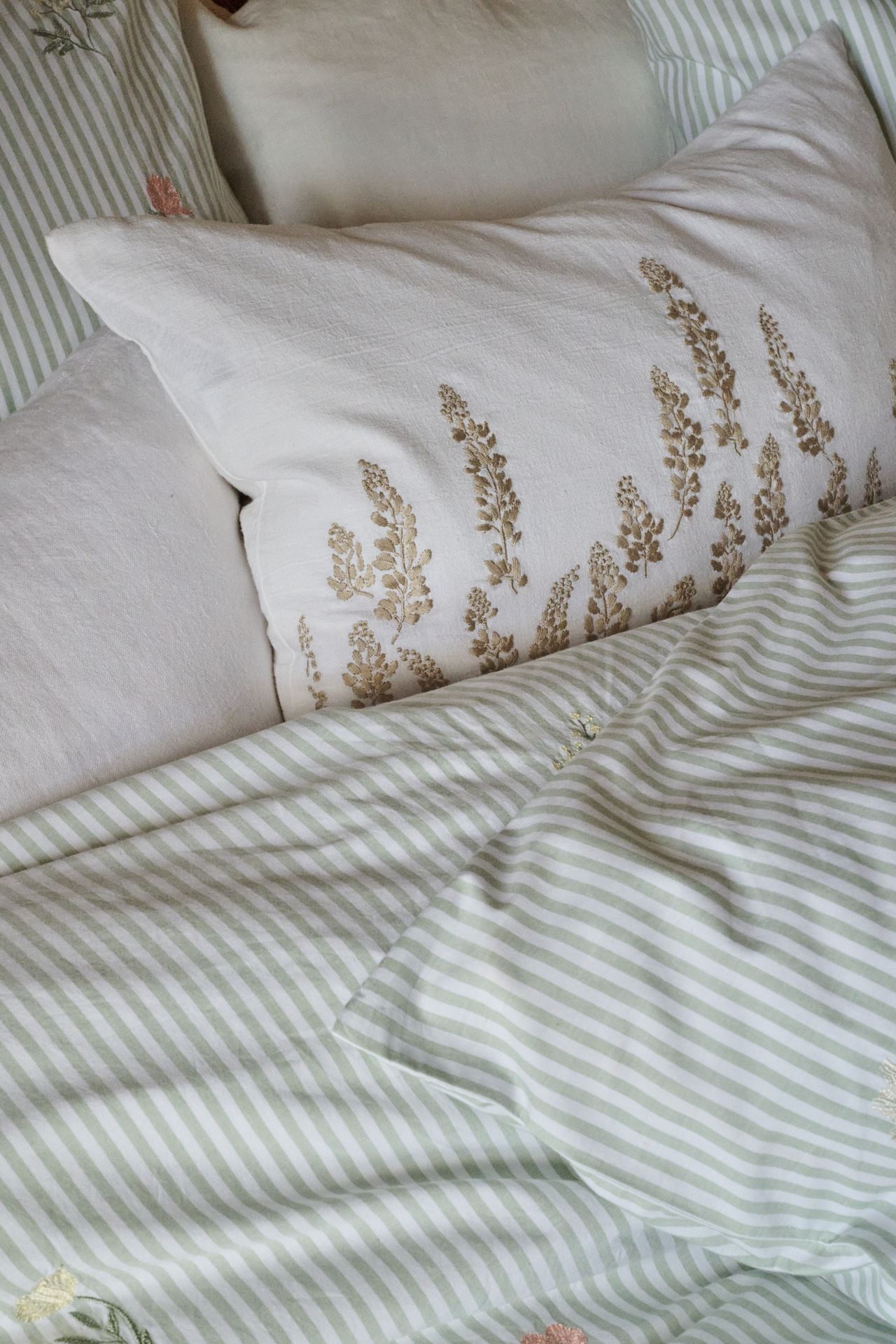 Sengesett lindegrønn - 7