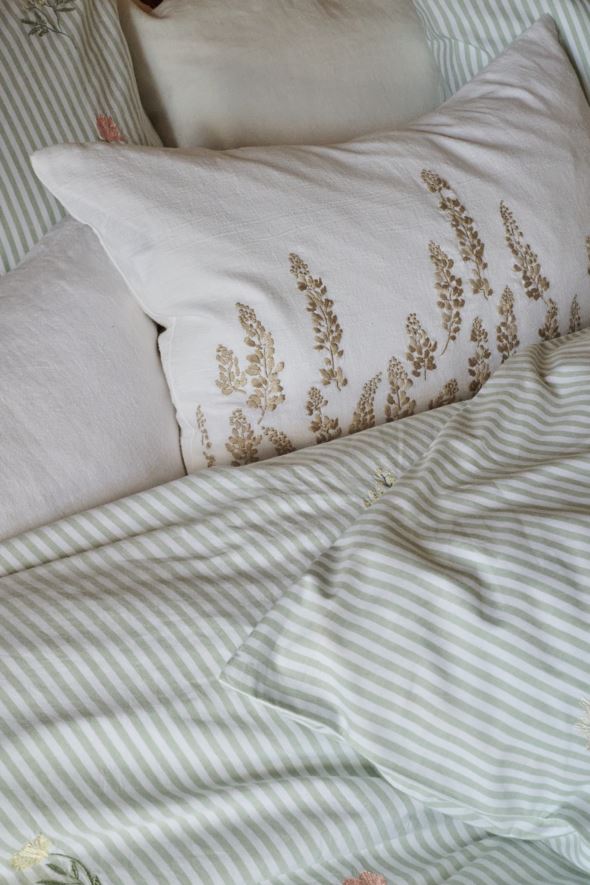 Sengesett lindegrønn - 7