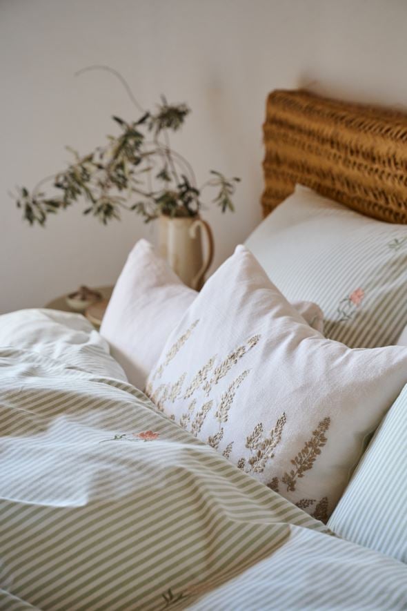 Sengesett lindegrønn - 2