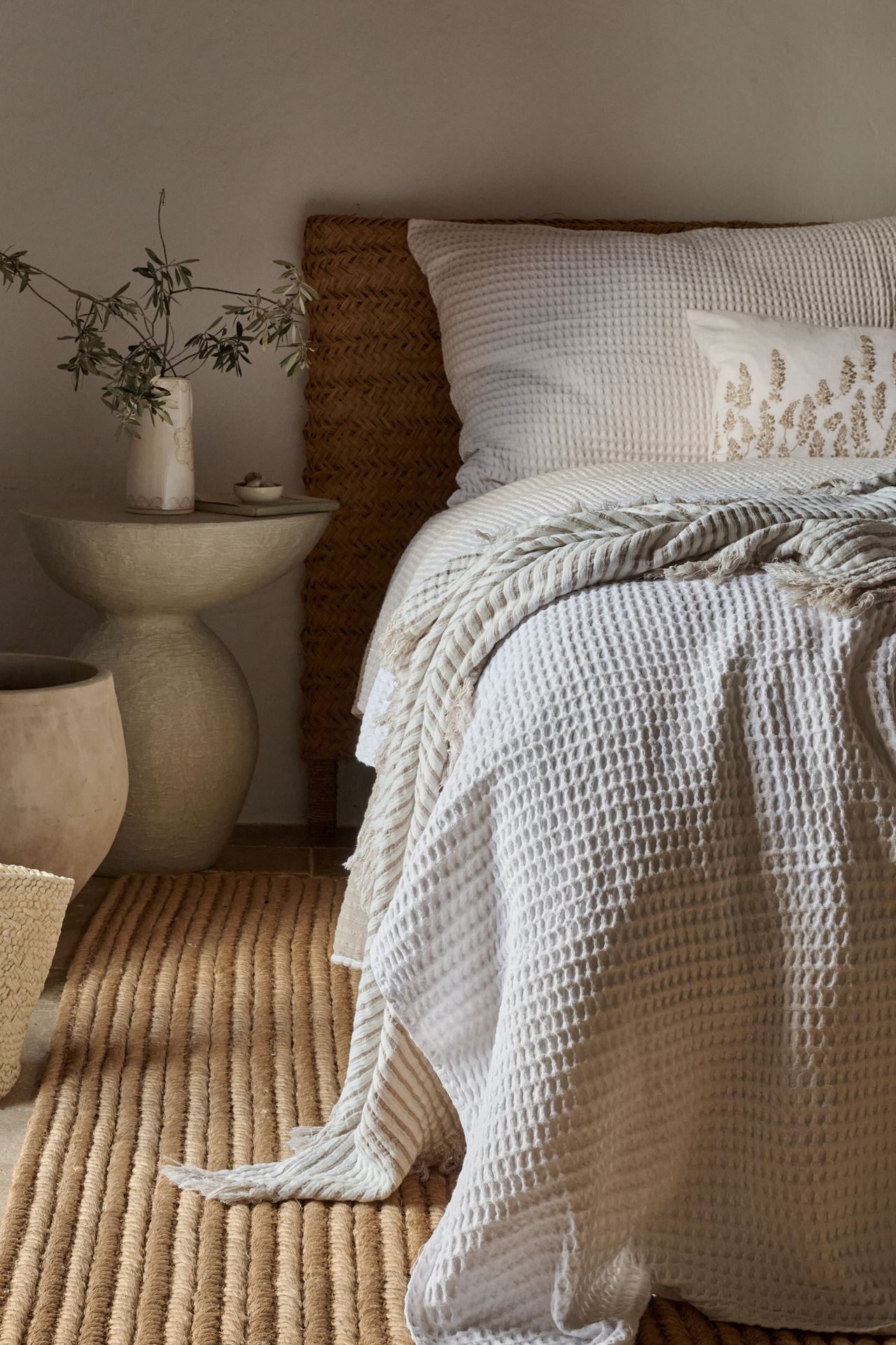 Bomull putevar hvit - 3