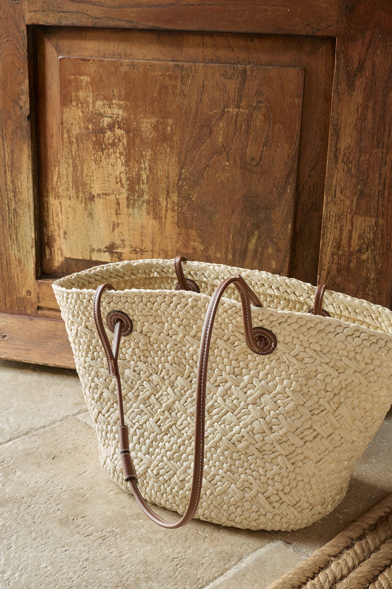 Stråveske natur - 7