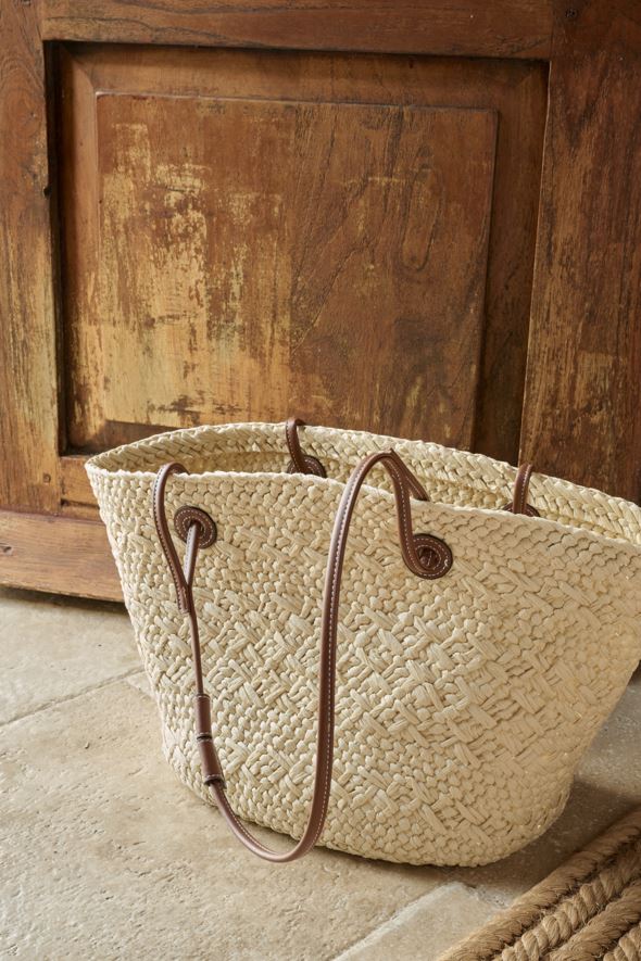 Stråveske natur - 7