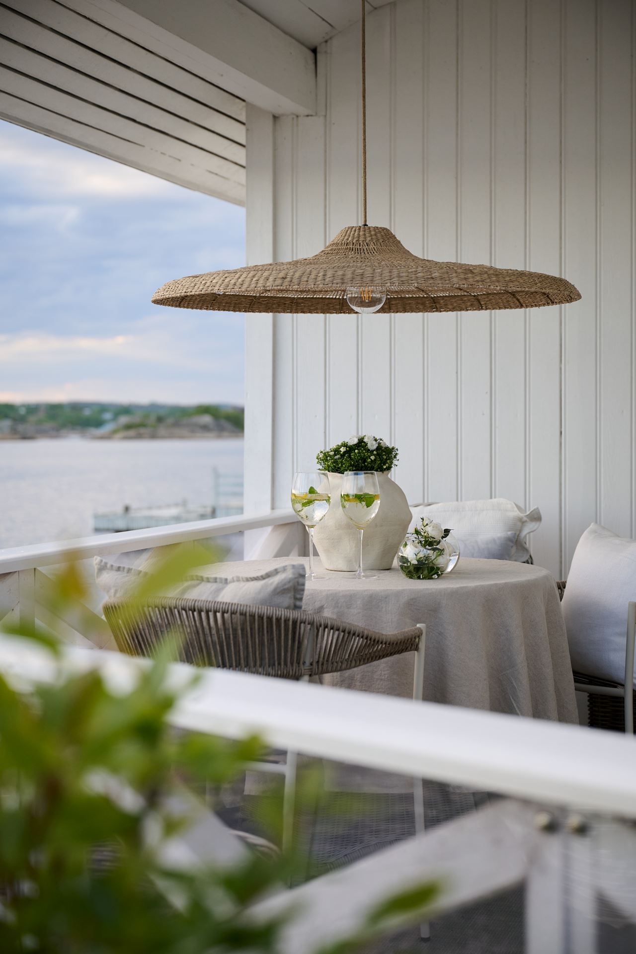 Lampeskjerm natur - 18 cm ø100 natur - 1