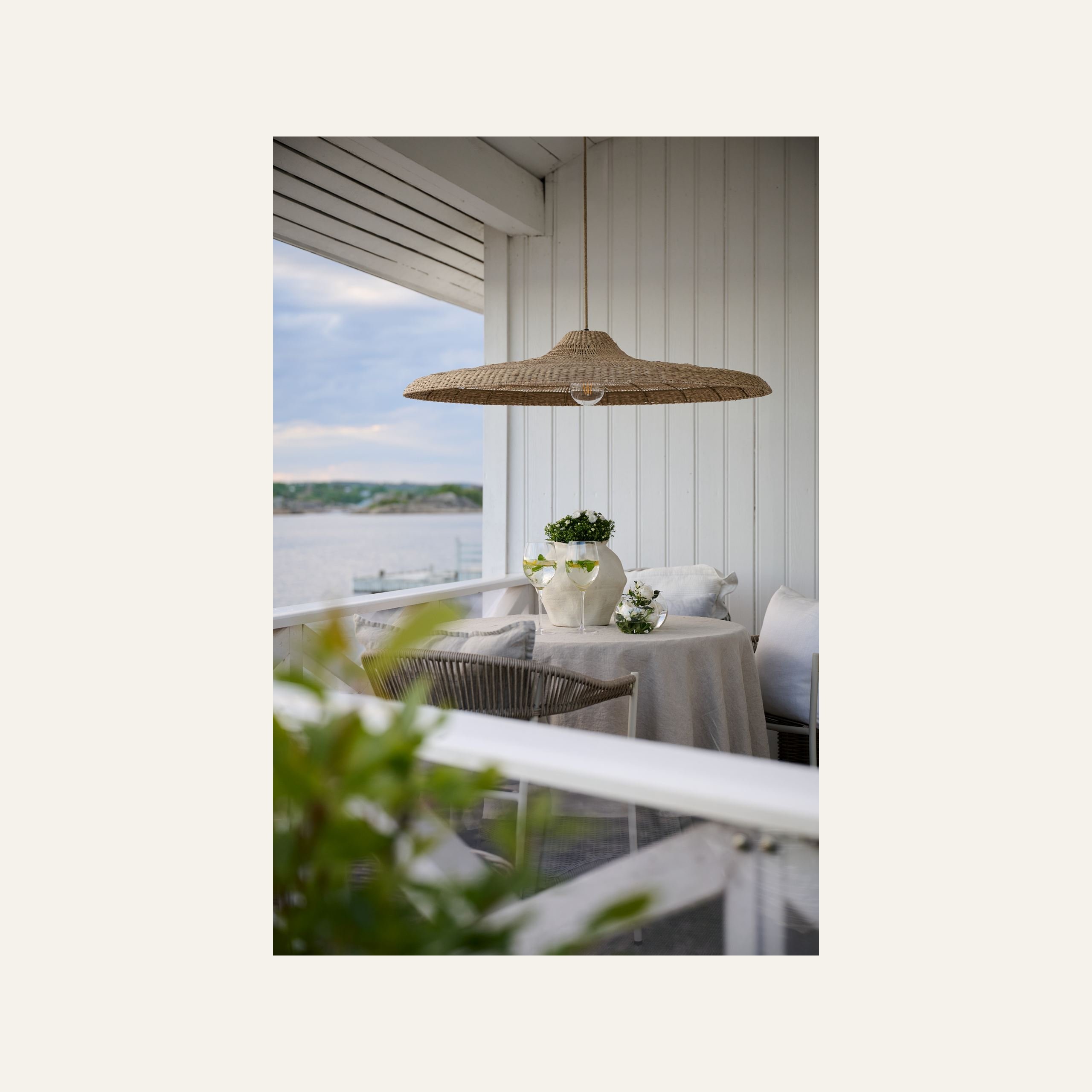 Lampeskjerm natur - 2