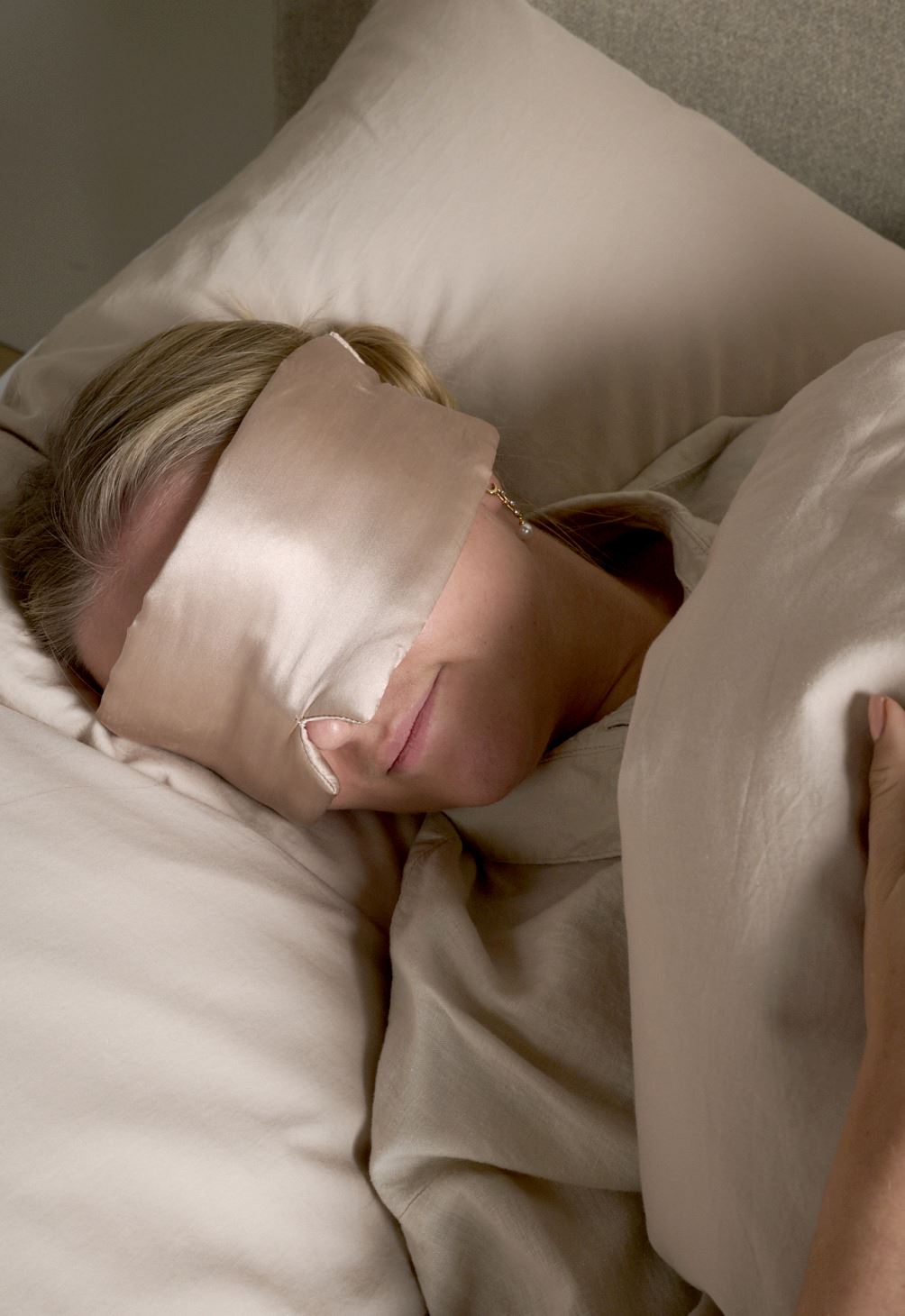 Sovemaske pudderrosa - 8