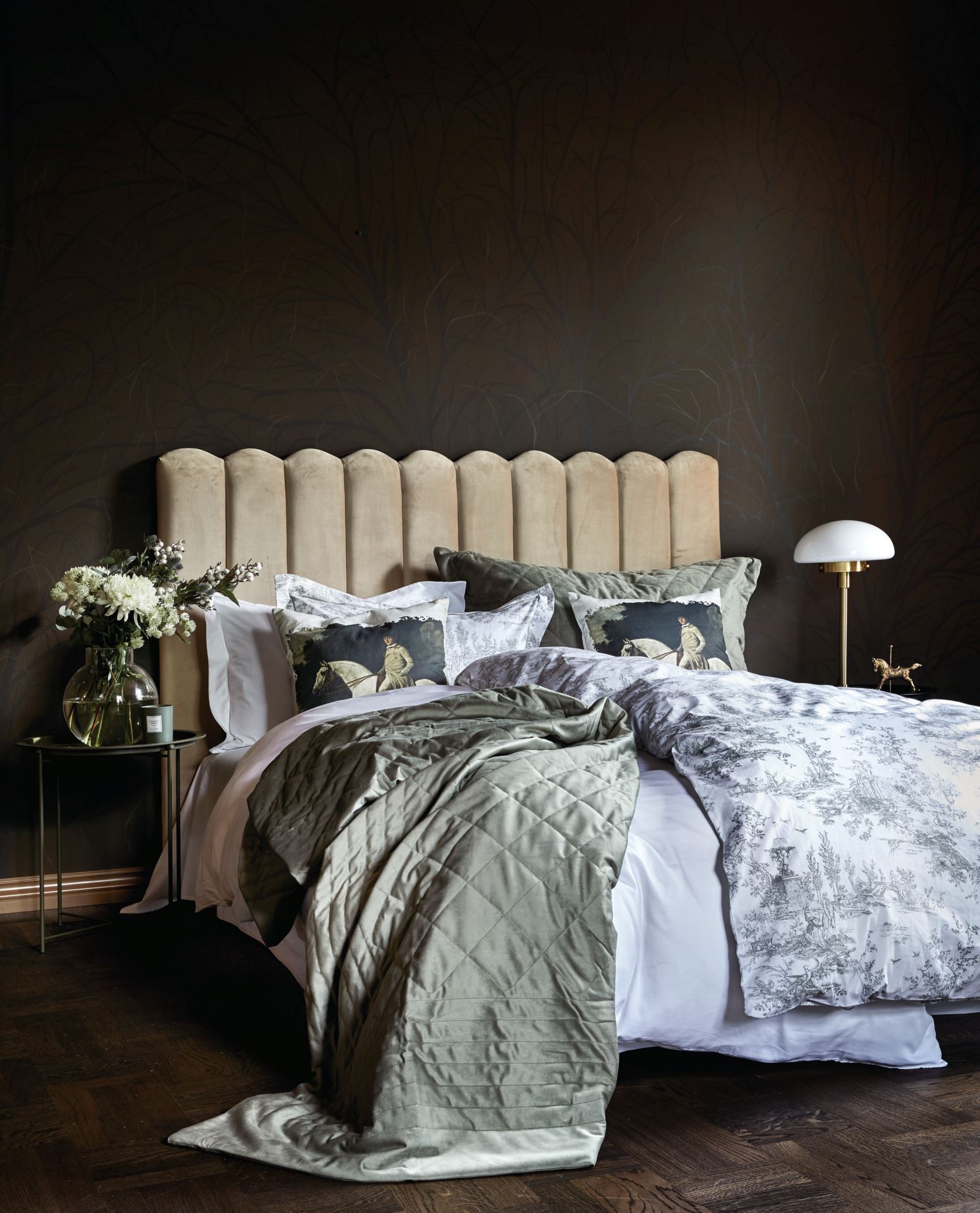 Sengegavl beige - 2