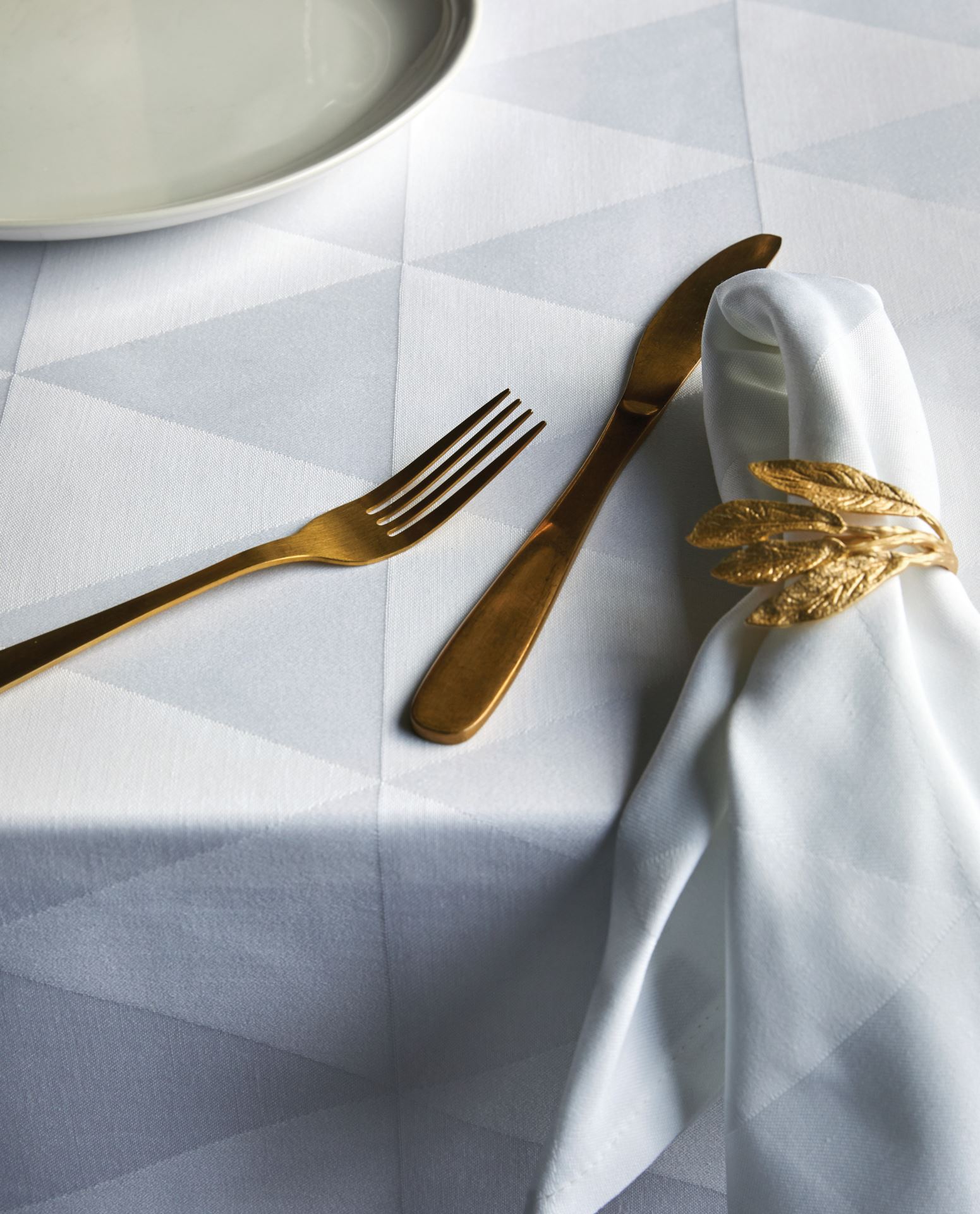 Serviettringer gull - 2