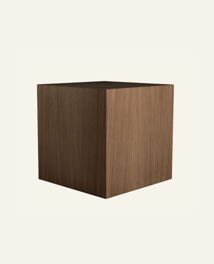 Sidebord brun - 45x45x45 cm brun - 1