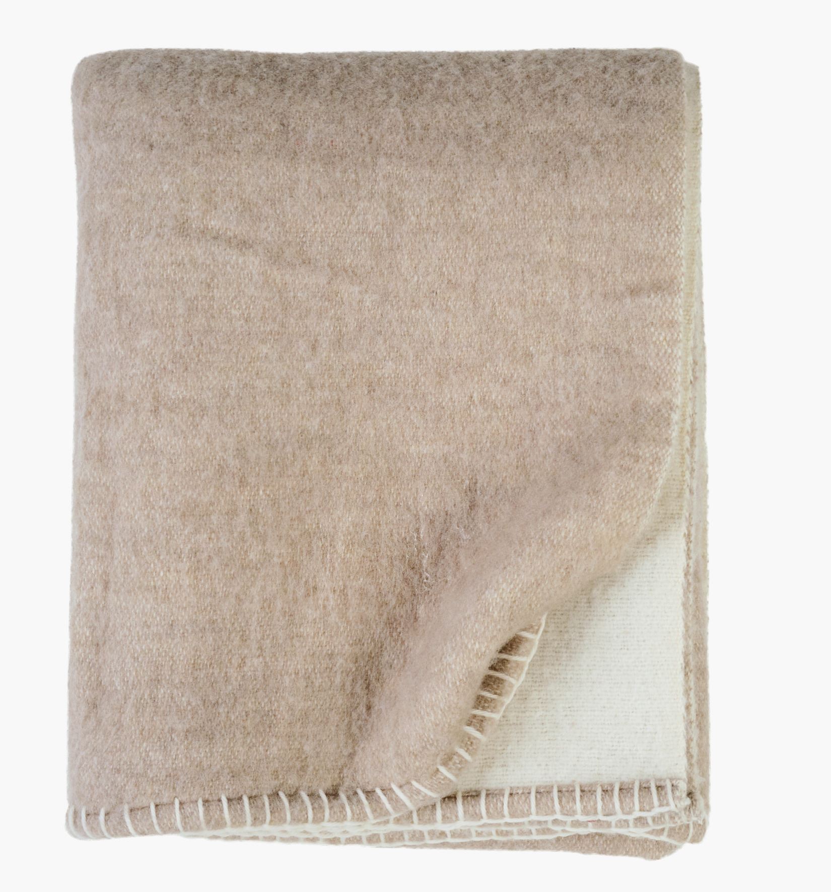 Pledd beige - 130x170 cm beige - 1