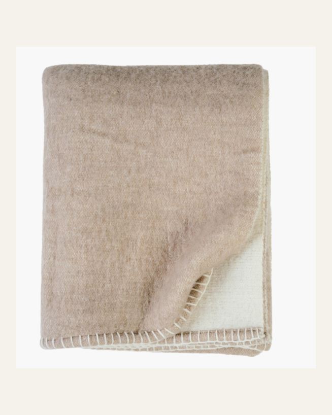 Pledd beige - 130x170 cm beige - 1