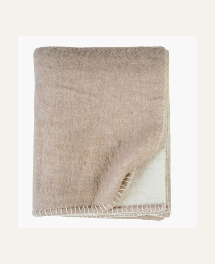 Pledd beige - 130x170 cm beige - 1