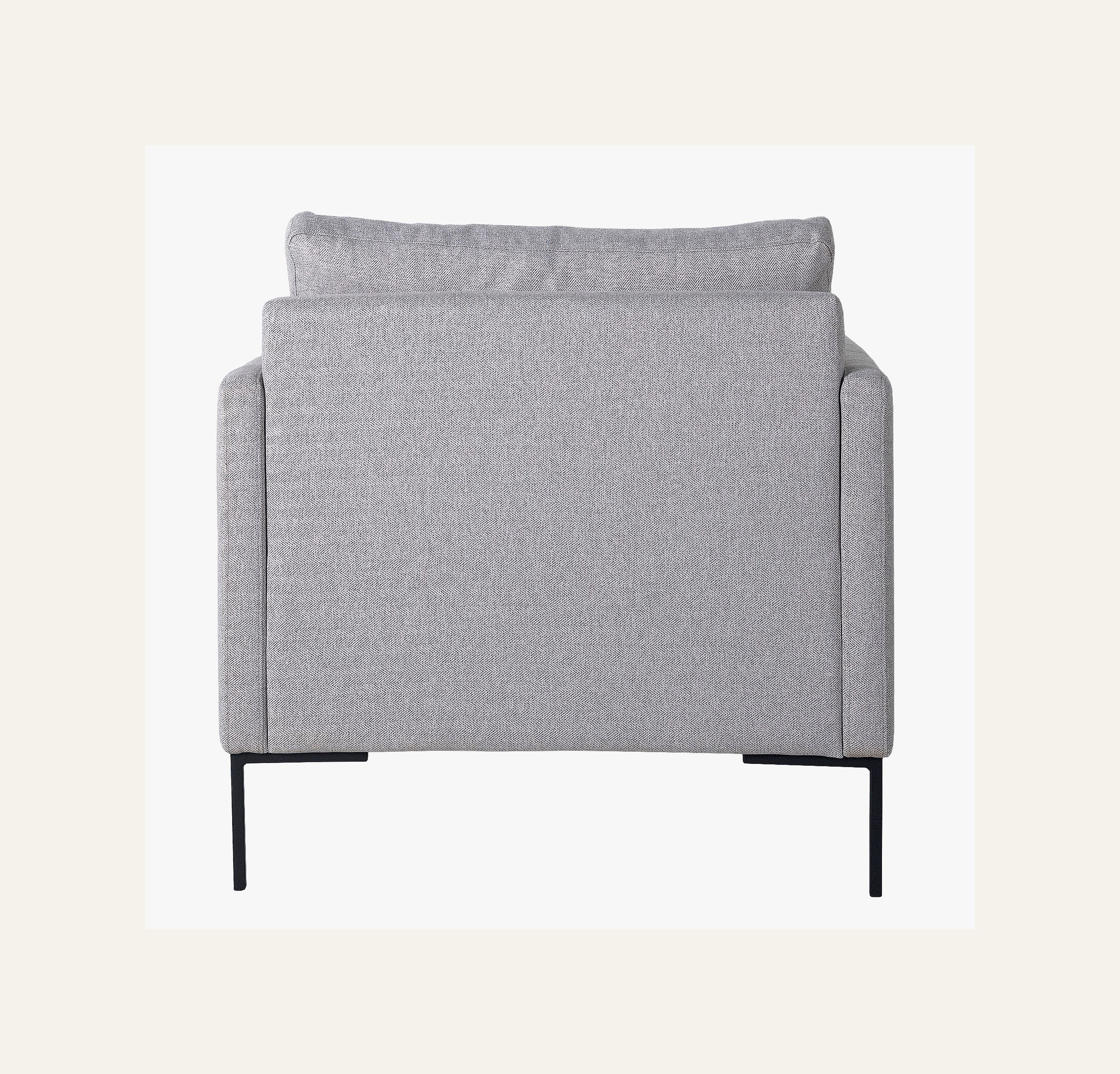 Loungestol lys grå - 5