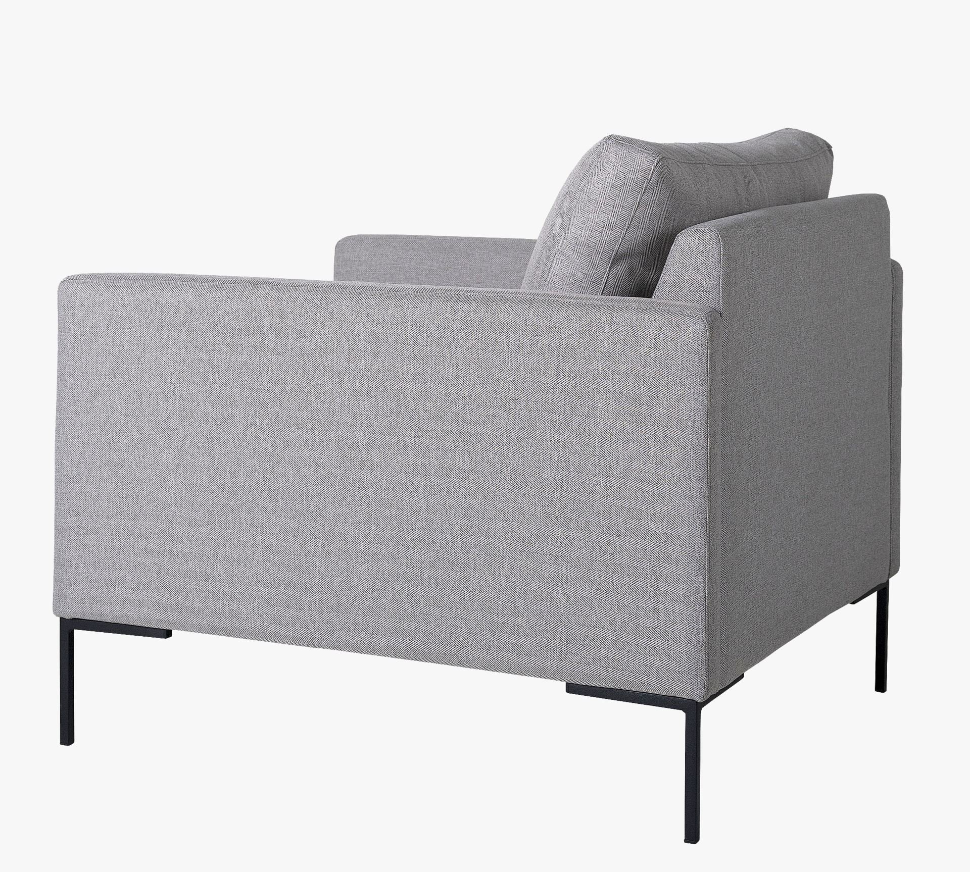 Loungestol lys grå - 8