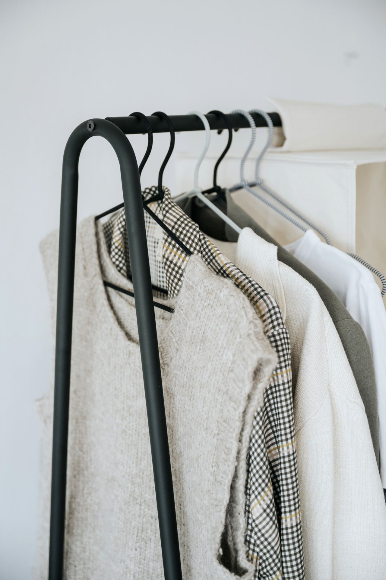 Klesstativ svart - 10