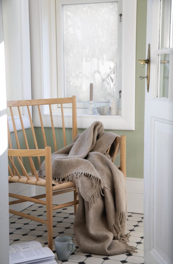 Ullpledd lys brun - 4