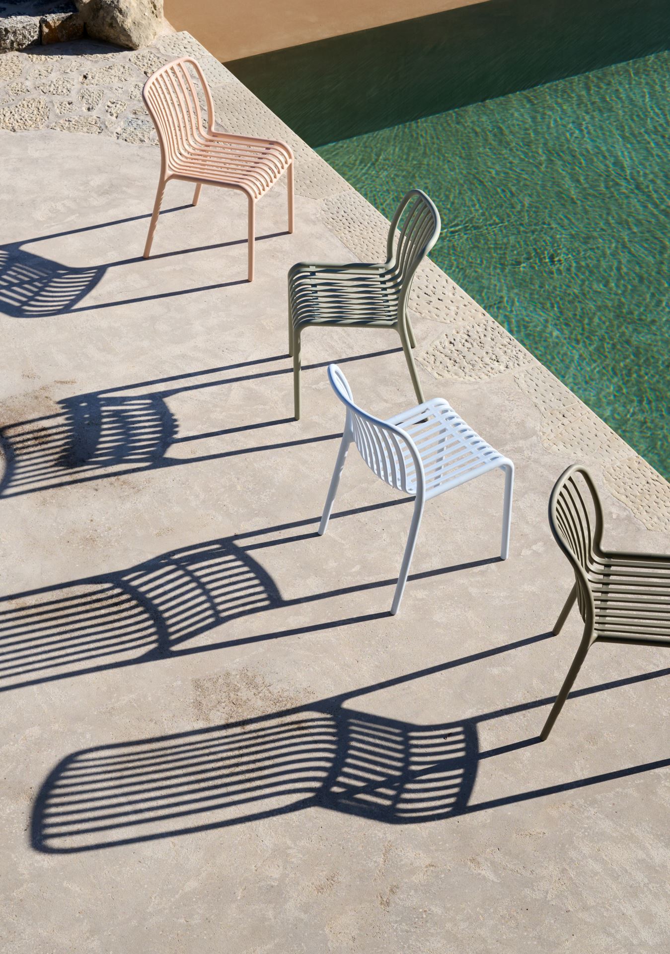 Hagestol lys blå - 2