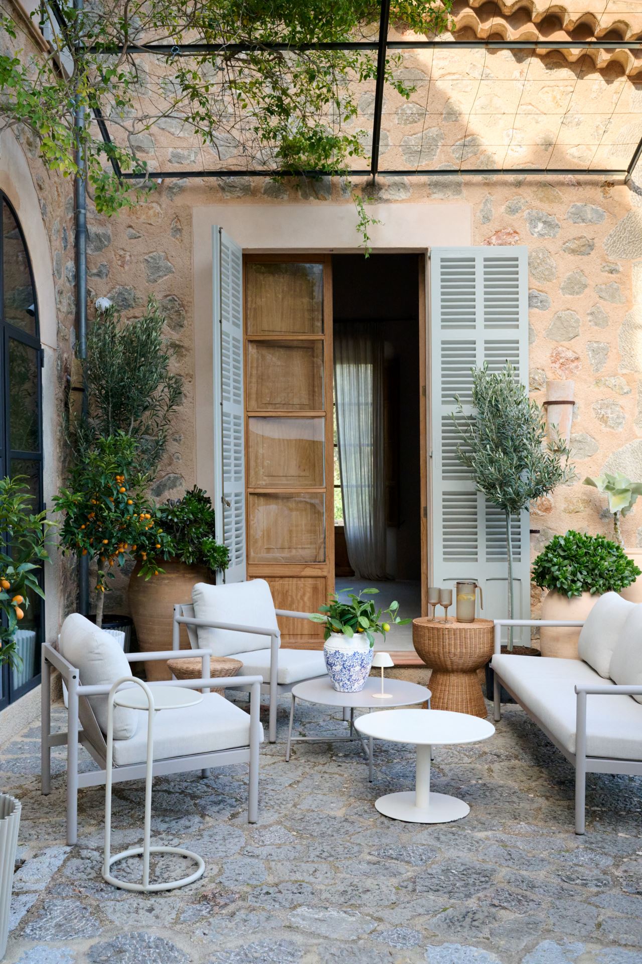 Loungesofa taupe - 2