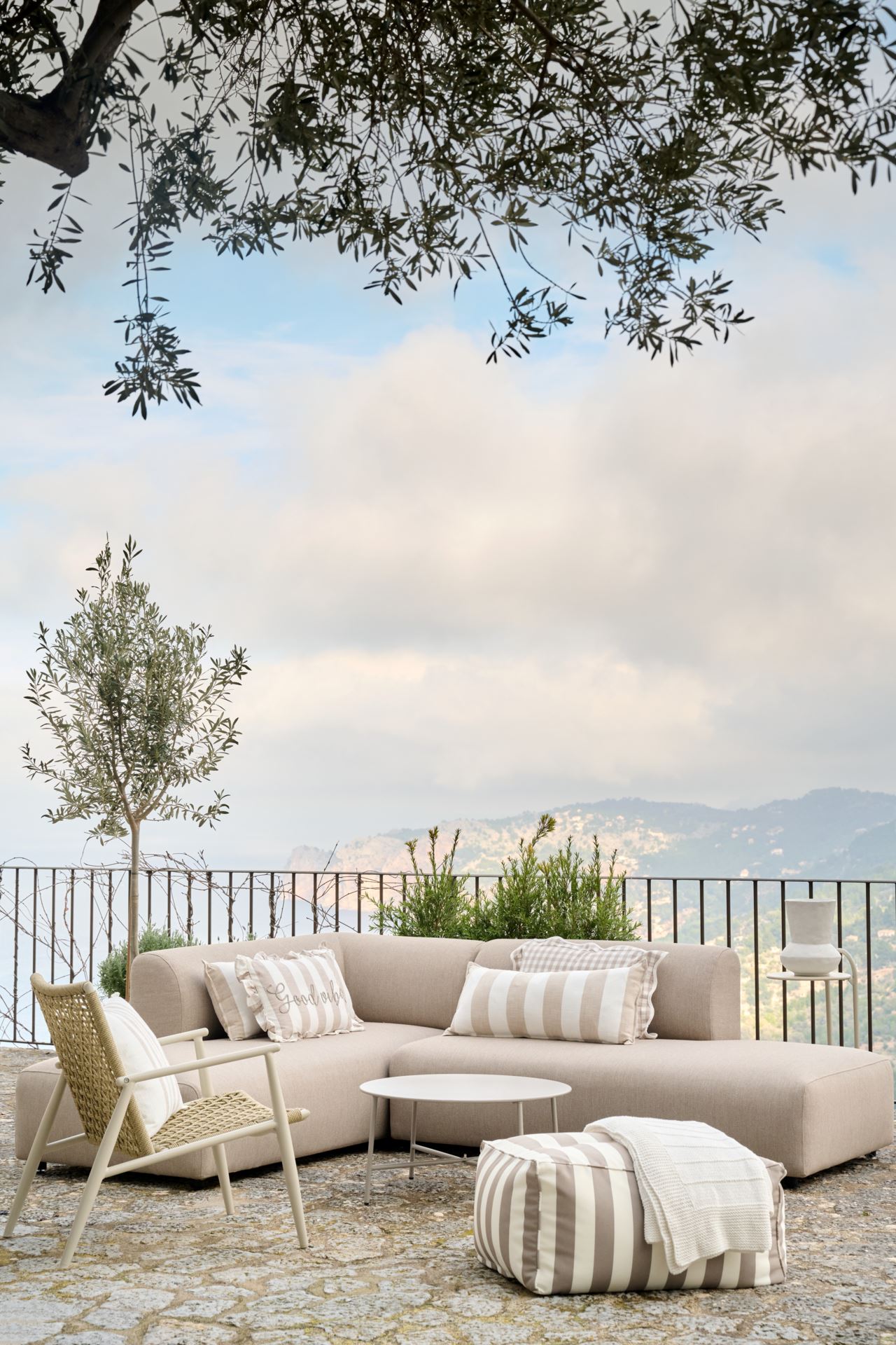 Loungestol beige - 2